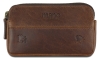 Ключница Mano "Don Leon", натуральная кожа в коричневом цвете, 12 х 7 см, коричневый