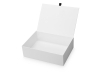 Коробка подарочная White L, белый, картон