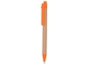 Набор стикеров А6 «Write and stick» с ручкой и блокнотом, оранжевый, кожзам