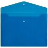 Папка-конверт Expert, синяя, синий, полипропилен