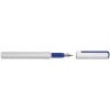 Ручка перьевая PF One, серебристая с синим, серебристый, металл