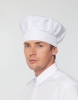 Колпак поварской Cookery, белый, белый, хлопок 50%; полиэстер 50%, плотность 145 г/м²