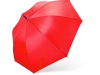 Зонт-трость HARUL, полуавтомат, красный, полиэстер