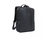 Рюкзак для ноутбука до 15.6, черный, полиэстер, кожзам