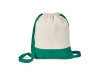 Сумка в формате рюкзака из 100% хлопка «ROMFORD», зеленый, хлопок