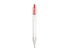 Ручка шариковая из переработанного PET «HARLAN», красный, прозрачный, пластик