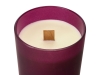 Свеча ароматическая «Niort», бордовый, дерево, стекло, воск