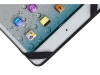 Чехол универсальный для планшета 8", черный, пластик, микроволокно