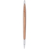 Шариковая ручка Cambiano Shiny Chrome Walnut, металл; дерево