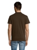 Рубашка поло мужская Summer 170, темно-коричневая (шоколад), коричневый, хлопок
