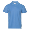Рубашка поло мужская STAN хлопок/полиэстер 185, 104, Голубой, голубой, 185 гр/м2, хлопок