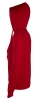 Толстовка женская на молнии с капюшоном Seven Women, красная, красный, полиэстер 50%; хлопок 50%, плотность 280 г/м²; мольтон