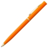 Ручка шариковая Euro Gold, оранжевая, оранжевый, пластик; металл