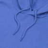 Толстовка с капюшоном унисекс Hoodie, ярко-синий меланж, синий, плотность 280 г/м², хлопок 60%; полиэстер 40%