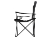 Складной стул для отдыха на природе «Camp», черный, полиэстер, металл