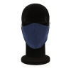 Двухслойная многоразовая маска из хлопка, синий, хлопок
