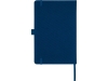 Блокнот А5 «Honua» из переработанных материалов, синий, пэт (полиэтилентерефталат)