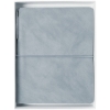 Набор Business Diary Mini, серый, серый, искусственная кожа; металл; покрытие софт-тач; переплетный картон