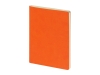 Бизнес тетрадь А5 «Megapolis Velvet flex» soft touch, оранжевый, кожзам, soft touch