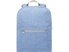 Рюкзак «Pheebs» из переработанного хлопка, синий, полиэстер, хлопок