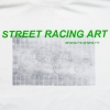 Футболка Street Racing Art, белая, белый, хлопок