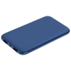 Набор Flex Shall Recharge, синий, синий, пластик; коробка - переплетный картон, ежедневник - искусственная кожа; ручка - пластик; внешний аккумулятор - покрытие софт-тач, покрытие софт-тач 
