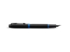 Ручка перьевая Parker «IM Vibrant Rings Flame Blue», черный, металл