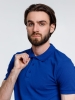 Рубашка поло мужская Adam, ярко-синяя, синий, хлопок