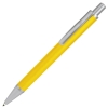 CLASSIC, ручка шариковая, желтый/серебристый, металл, синяя паста, желтый, серый, металл