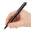 Ручка шариковая Senator Point, ver.2, черная, черный, пластик; металл