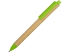 Ручка картонная шариковая «Эко 2.0», зеленый, бежевый, пластик, картон