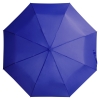 Зонт складной Basic, синий, синий, полиэстер