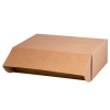 Подарочная коробка универсальная средняя, крафт, коричневый