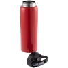 Спортивная бутылка Moist, красная, красный, крышка - пластик; корпус - металл