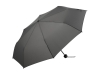 Зонт складной «Toppy» механический, серый, полиэстер, soft touch