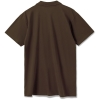 Рубашка поло мужская Summer 170, темно-коричневая (шоколад), коричневый, хлопок