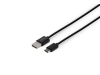 Кабель USB-A - USB-C «DIGITAL CR-01», QC/PD, 1 м, черный, металл, пвх