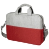 Конференц-сумка BEAM NOTE, серый/красный, 39х30х6.5 см, ткань верха:100% полиамид, под-д:100%полиэст, серый, красный, пластик