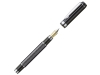 Ручка металлическая перьевая «CARBON F», черный, металл