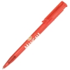 OCEAN LX, ручка шариковая, прозрачный красный, пластик, красный, пластик