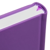 Ежедневник Favor Metal, недатированный, фиолетовый, фиолетовый, искусственная кожа; покрытие софт-тач; металл