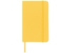Блокнот А6 «Spectrum» с линованными страницами, желтый, картон