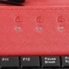 Чехол с клавиатурой для планшета, кожезаменитель, пластик