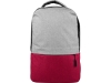 Рюкзак «Fiji» с отделением для ноутбука, красный, серый, полиэстер
