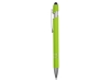 Ручка-стилус металлическая шариковая «Sway» soft-touch, зеленый, soft touch