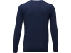 Пуловер «Stanton» с V-образным вырезом, мужской, синий, вискоза
