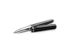 Подарочный набор «CALIOPE SET»: ручка шариковая, ручка роллер, черный, металл