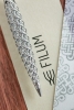 Вечная ручка Pininfarina FILUM TITANIUM Limited Edition с двумя наконечниками, #c0c0c0, титан, сплав металлов ethergraf®