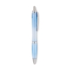 Ручка шариковая, прозрачный голубой, rpet