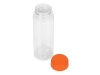 Бутылка для воды «Candy», оранжевый, прозрачный, пэт (полиэтилентерефталат)